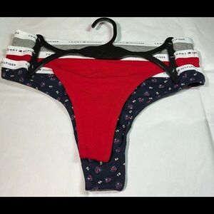 New 3 piece set Tommy Hilfiger Thong